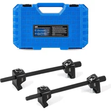 2pc Macpherson Strut Spring Compressor Tool Set with 10.5" Range, Heavy Duty ...