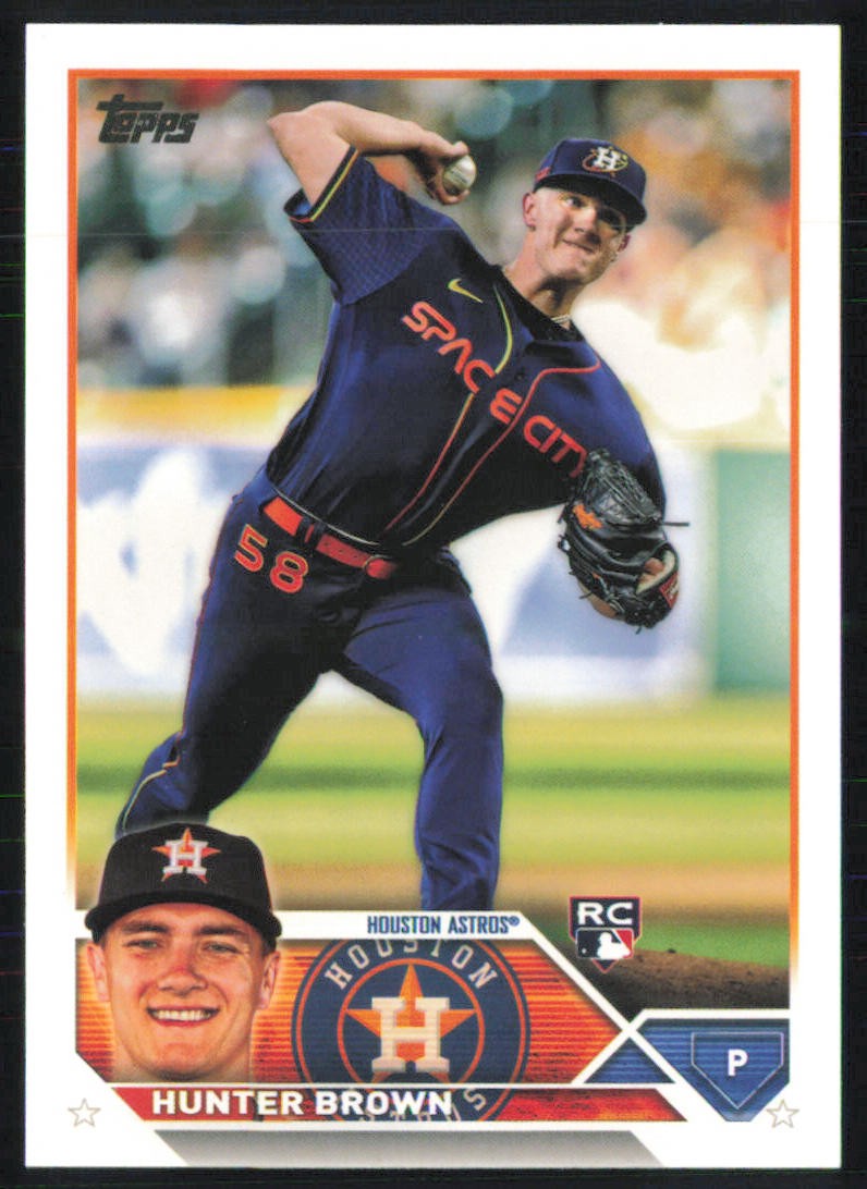 Hunter Brown 2023 Topps #111 RC Houston Astros