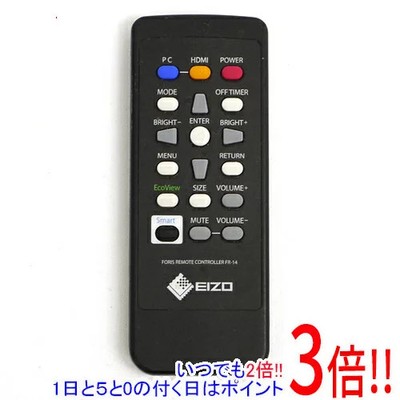 EIZO FR-14 Black Tested LCD Monitor Remote Control For FORIS FS2333/FS2434 Japan
