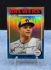 2024 Topps Heritage High Number - SP Tobias Myers #720 Chrome /699 (RC)