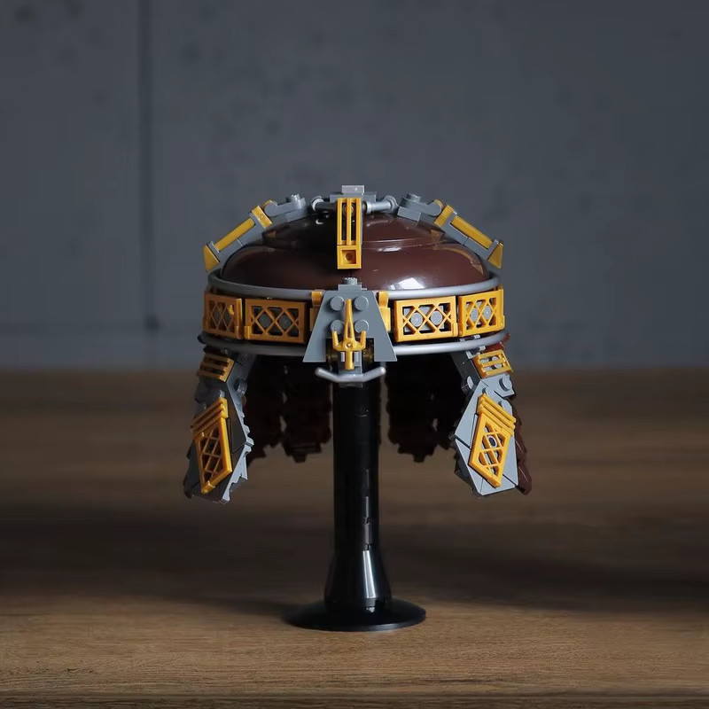 Casque de Gimli Seigneur des Anneaux idée cadeau originale pour fan de construction