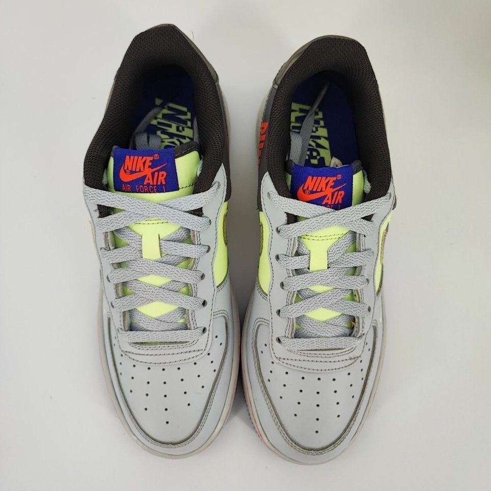 SAOLA Nike Sneakers da corsa ragazzo Air Force 1 in pelle grigia CT1628 001 taglia 6 5 anni