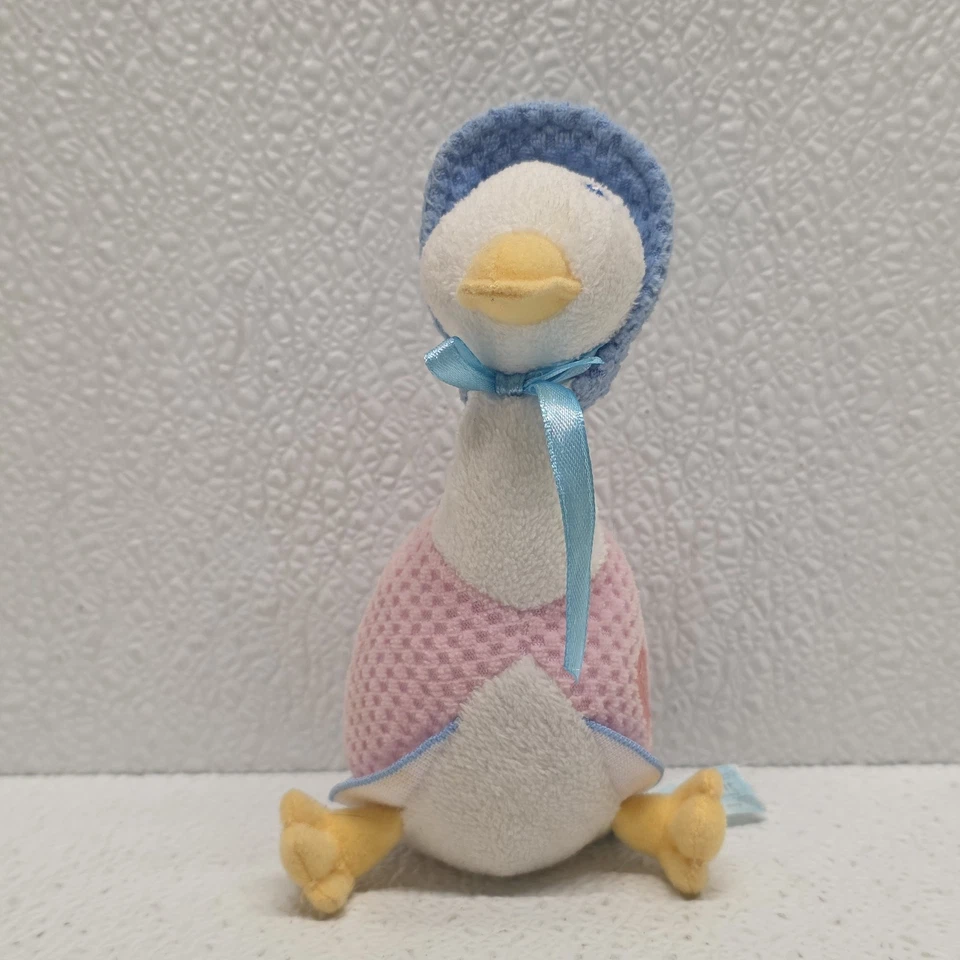 Kids Preferred 2009 Plush Rattle Baby Toy Jemima Puddle Duck Peter Rabbit - Image 2 of 4