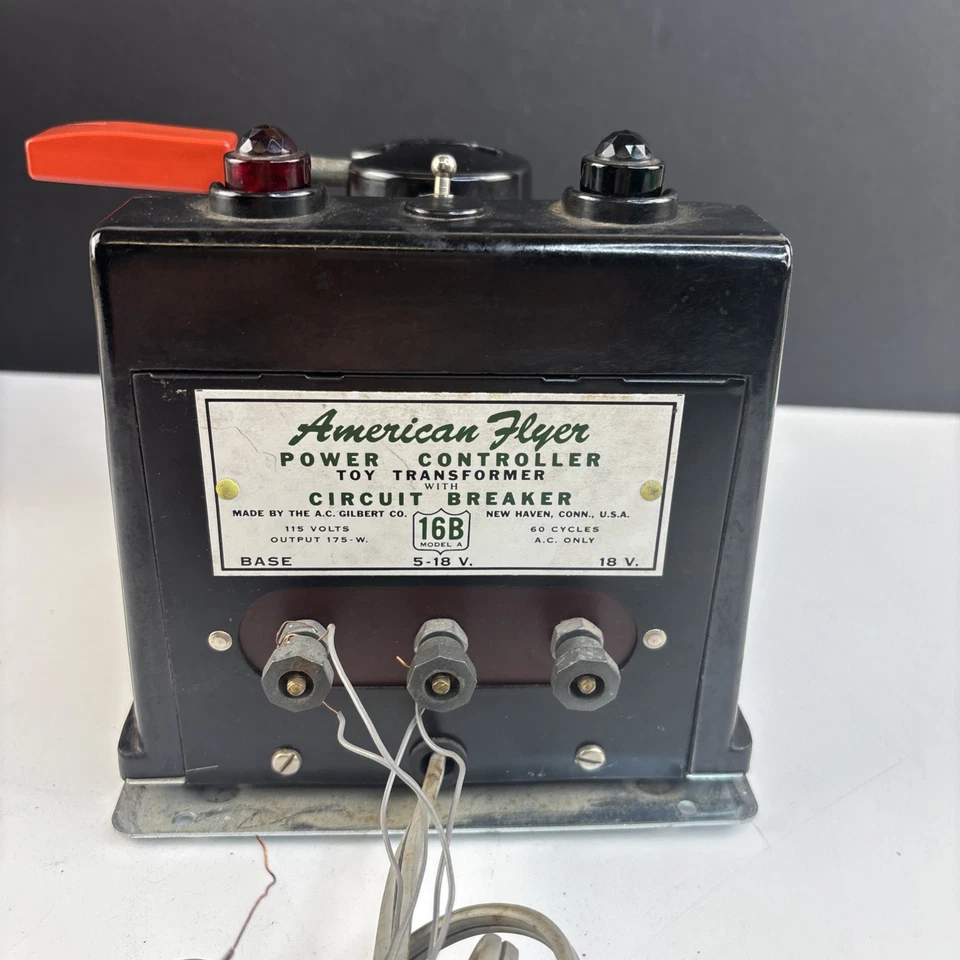Vintage American Flyer Lines Train Power Controller Circuit Breaker 16B - Image 4 of 4