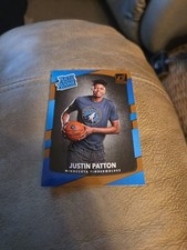 2017-18 Panini Donruss Basketball Justin Patton Minnesota Timberwolves Rookie