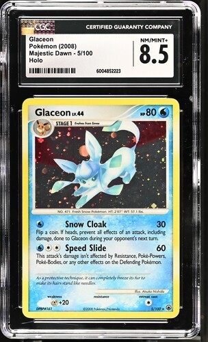 Glaceon graded CGC 8.5 for sale on eBay