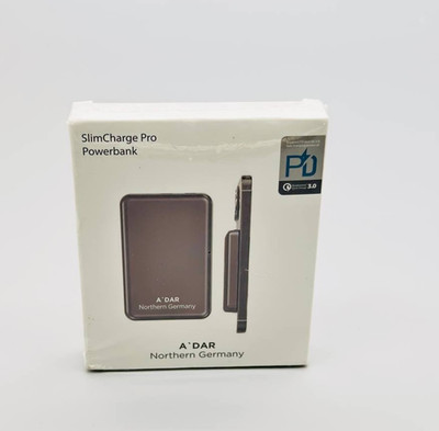 ADAR ChargePro magnetische Powerbank MagSafe Space Grau Rechnung MwSt