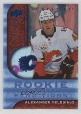 2020 Upper Deck Trilogy Rookie Renditions Blue Foil /399 Alexander Yelesin 0r6j