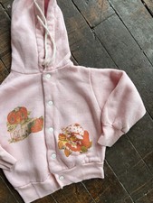 80s Strawberry Shortcake Hoodie Sweatshirt 2T