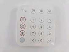 Ring Alarm Keypad 2nd Gen 5AT2S7 White - Open Box - NO CHARGER