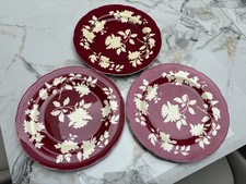 Wedgwood Tonquin Ruby X 3 Diner Plates 11 Inches