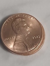 2025 P & D LINCOLN SHIELD Penny 2 COIN SET Uncirculated... Brilliant Coins