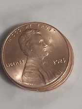 2025 P & D LINCOLN SHIELD Penny 2 COIN SET Uncirculated... Brilliant Coins