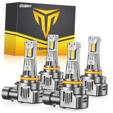 9005 9006 HID Light kit Bulbs Combo, 140,000LM 1400 Ultra Bright, True 1:1