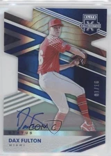 2020 Elite Extra Edition Status Die-Cut Signatures 1/16 Dax Fulton #40 Auto 0tw4
