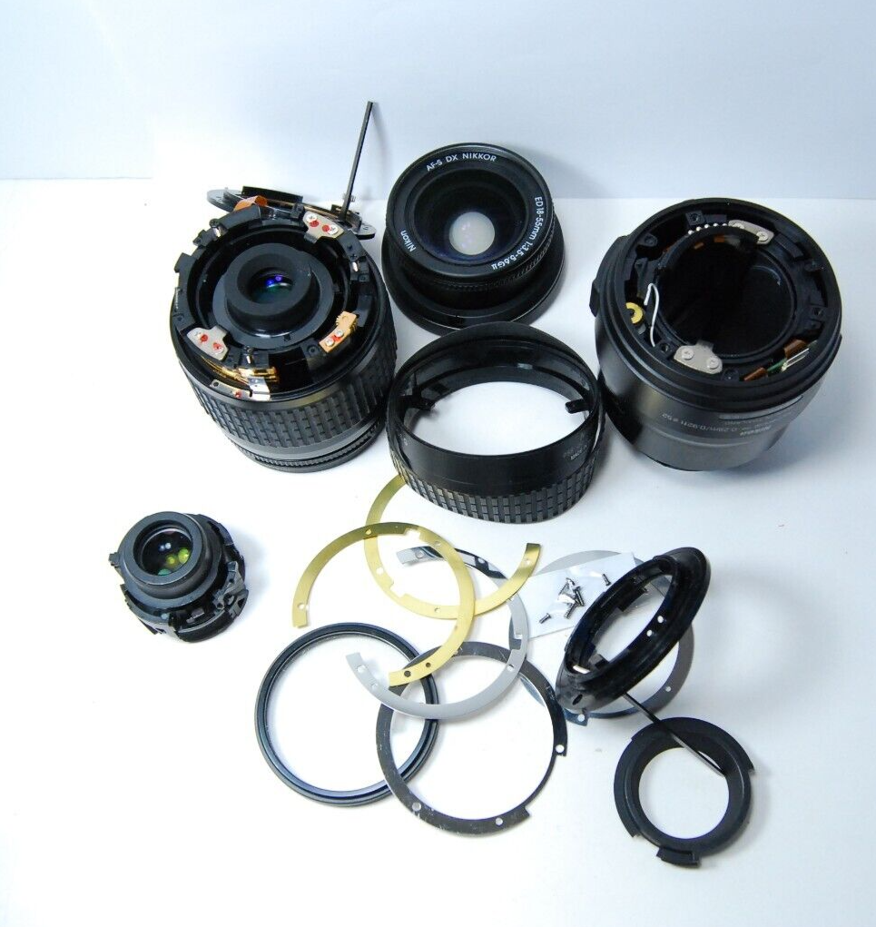 Nikon camera lens parts lot ( parts only ) eBay