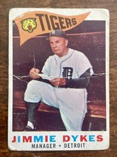 1960 Topps - #214 Jimmy Dykes