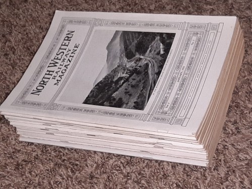 Vol.1 Nr. 1 1923 ganzjähriges NORTH WESTERN RAILWAY MAGAZIN 12 Ausgaben Satz Jan-Dez - Bild 19 von 19
