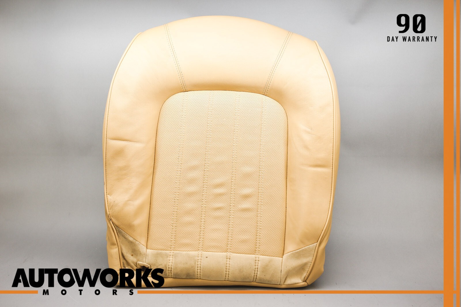 0308 Maserati Quattroporte M139 Front Right Side Lower Seat Cushion Beig G2U