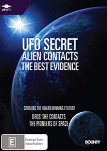 UFO SECRET ALIEN CONTACTS (THE BEST EVIDENCE) - 2 HOUR REVEALING DOCUMENTARY DVD - Picture 1 of 1