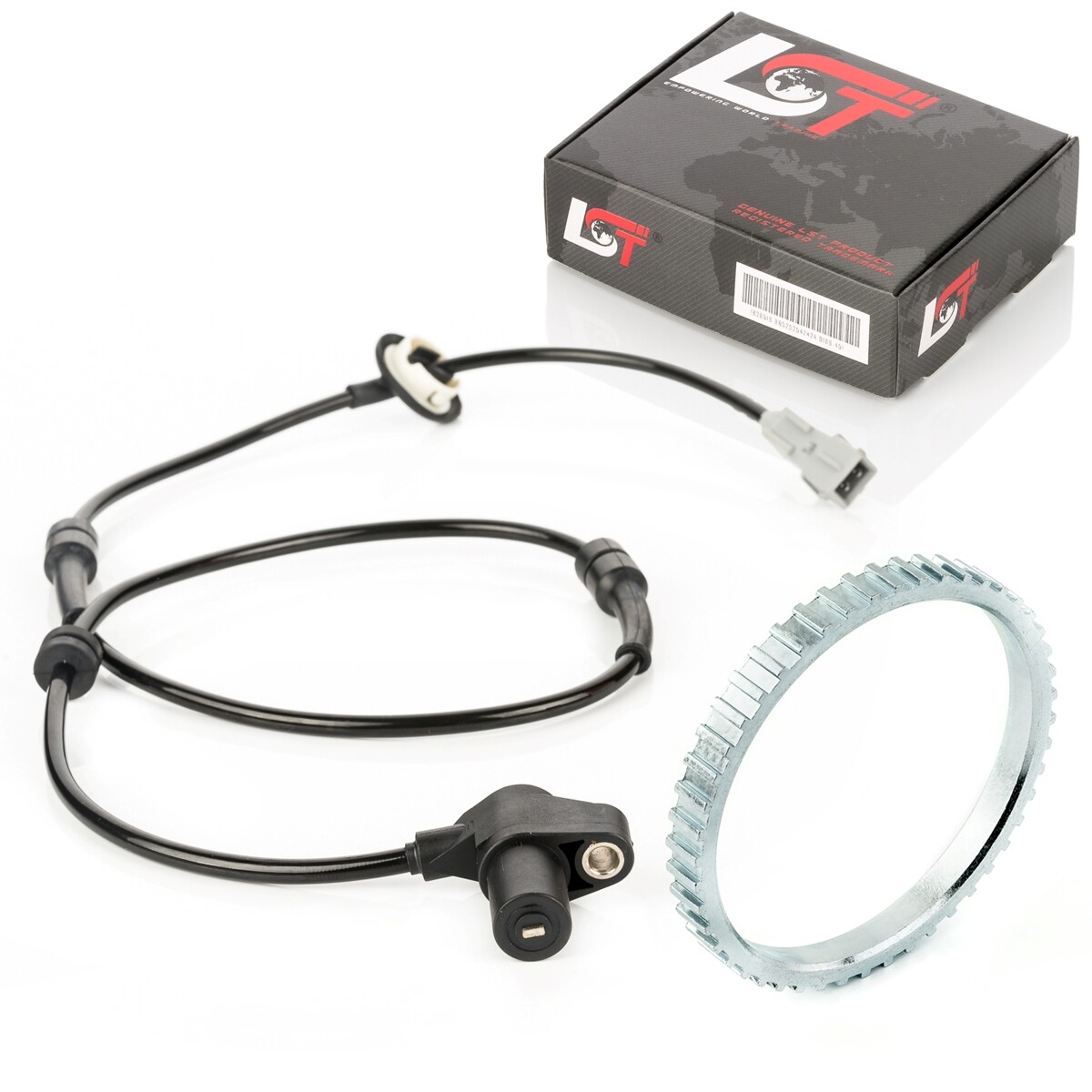 ABS Sensor And ABS Ring Set Front Axle 48 Teeth For PEUGEOT 406