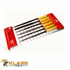 6 Piece Mini File with Wood Handle by KlassTools