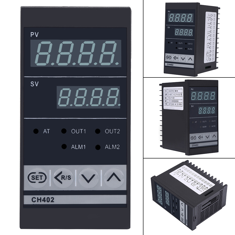 Digital PID Temperaturregler Schalter Thermostat Controller Relais 0~1300°C