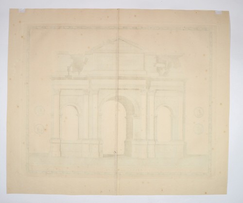 Mortier - Arcus Gallieni 1704 Original Antique Print Roma Rome Rom Architecture - Picture 8 of 9