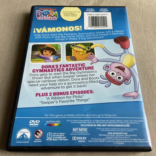 Dora Explorer: Whirl & Twirl Collection (DVD 2-Disc 2-Case Gift Set w Slipcover) - Picture 11 of 15