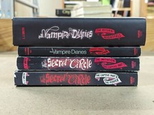 Lot of 4 Books by L.J. Smith - Vampire Diaries - The Secret Circle - Harper Teen