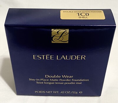 Estee Lauder Double Wear Stay in Place Matte Powder Foundation 1C0