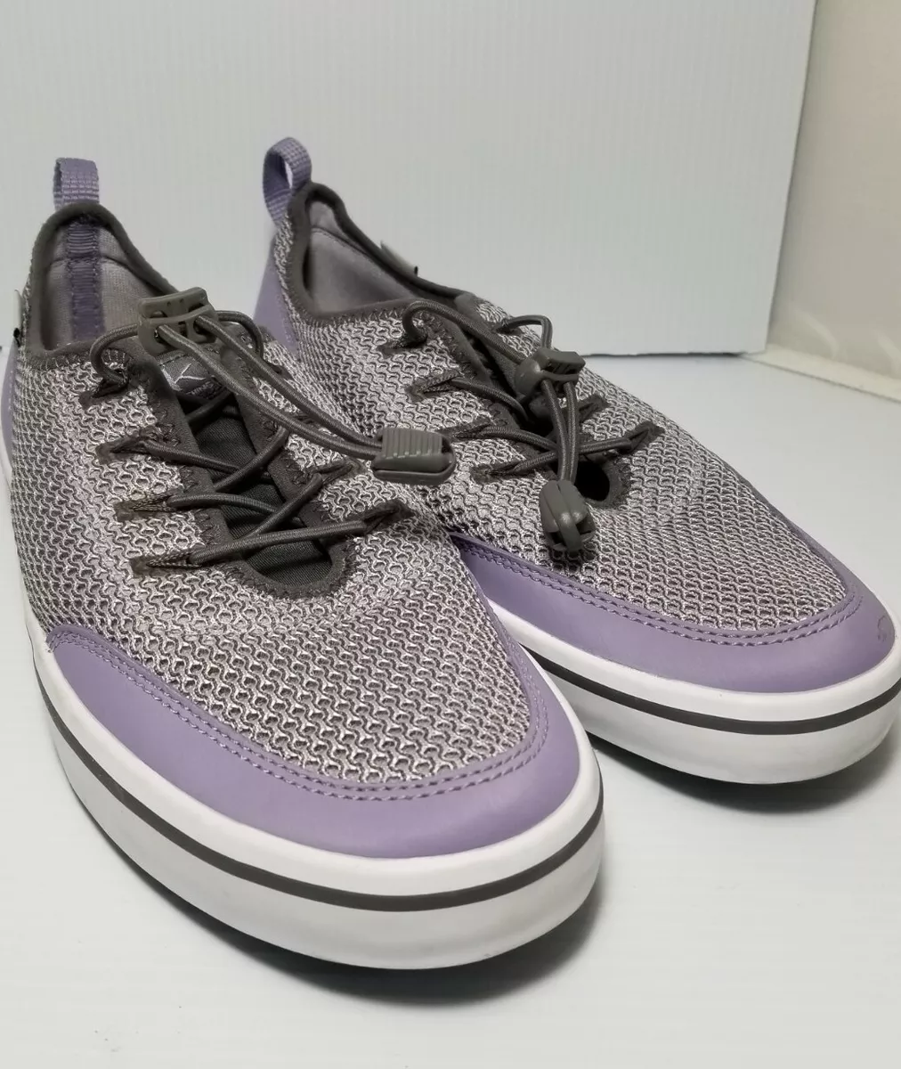 Huk Mania Women's Size 10 Lilac Purple / Charcoal Grey Performance Fishing  Shoes