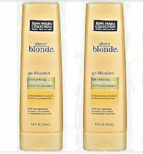2 New JOHN FRIEDA Sheer Blonde GO BLONDER Lightening CONDITIONER, For All Shades