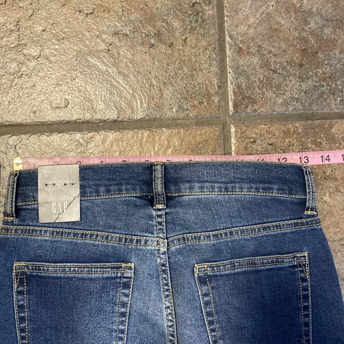 New Boys 12 Gap Blue Stretch Straight Medium Wash Stretch Adjustable Waist - Picture 7 of 9