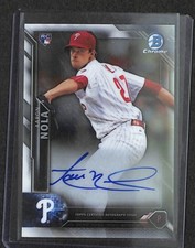 2016 Bowman Chrome Autograph #CRA-AN Aaron Nola