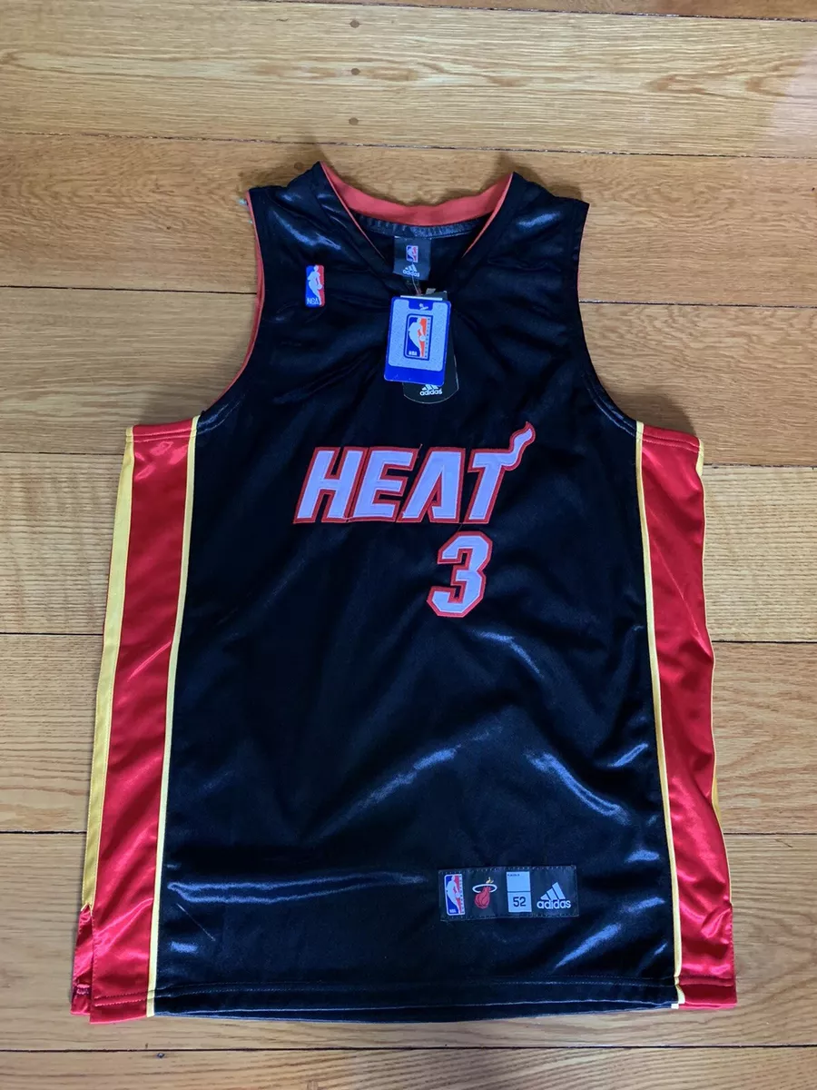 Adidas Authentic Miami Heat Jersey Wade 3