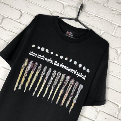 Nine Inch Nails 1994 The Downward Spiral Reprint not vintage tee t