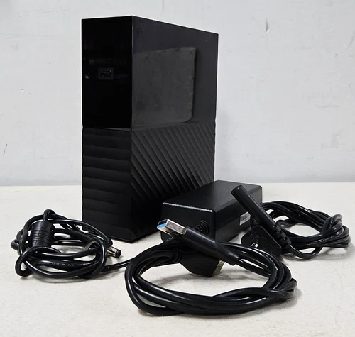 WD Western Digital My Book 10TB USB 3.0 External Hard Disk WDBBGB0100HBK-NA