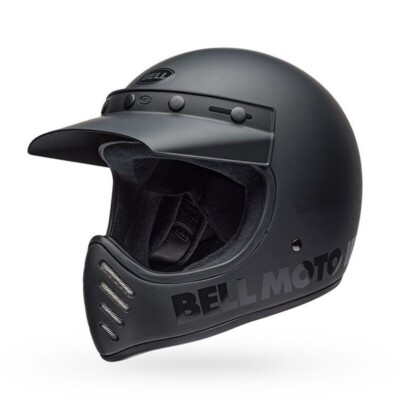 BELL HELMETS Moto-3 Classic Matte/Gloss Blackout SIZE L 7152110