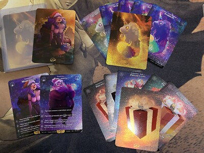 Mama Santa Stardust Gift Gold Rise TCG 2022 Christmas Near Complete 16 Card Set