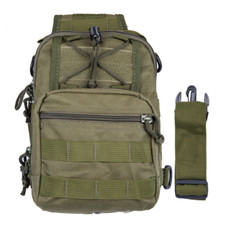 Tactical Small Molle Sling Chest Pack Bag Outdoor Crossbody Waist Fanny Pack Bag