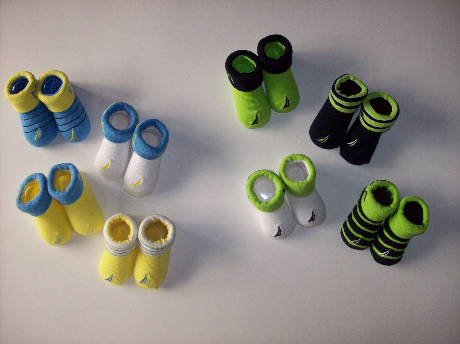 PONY Nautica Crib Shoes Booties Socks 1 Pair Baby 0 6 Mo Asst'd Styles Colors New