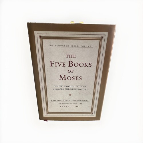 Die fünf Bücher Moses Everett Fox Genesis Exodus Leviticus Zahlen Deuteronomium