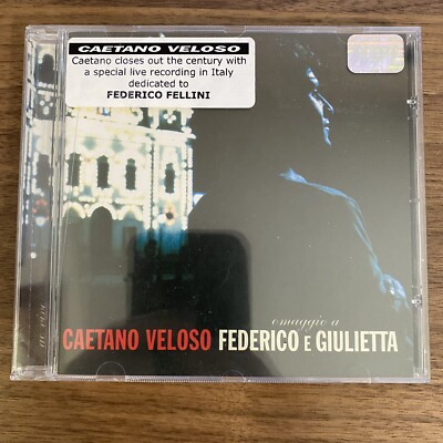 Caetano Veloso - Omaggio A Federico E Giulietta - Brazil Import NEW SEALED CD #6