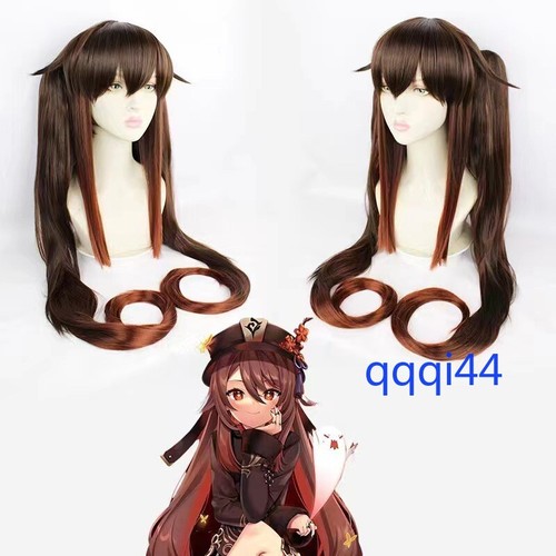 Genshin Impact: Hu Tao Cosplay Hutao Kostüm Outfit komplettes Set Frauen Uniformen Geschenk - Bild 6 von 18