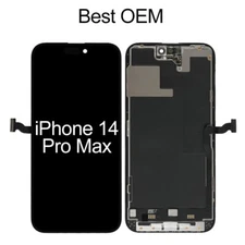 OEM OLED Pull For Apple iPhone 14 Pro Max LCD Display Touch Screen LCD SHADOW