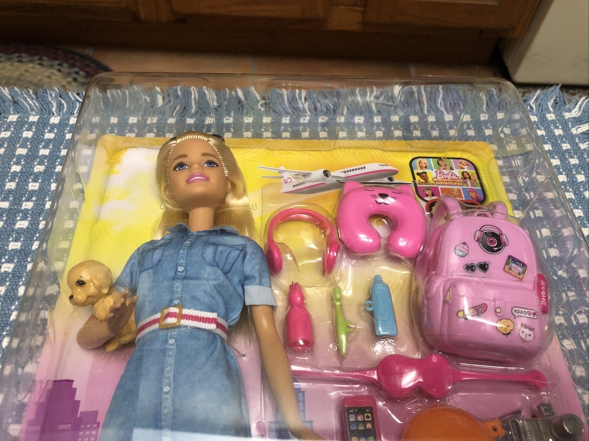 Barbie Travel Doll Barbie Doll Sets At Walmart Walmart Barbie