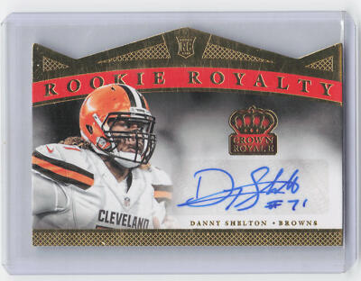 2015 Panini Crown Royale #RRS-DA Danny Shelton Bronze Auto #/99