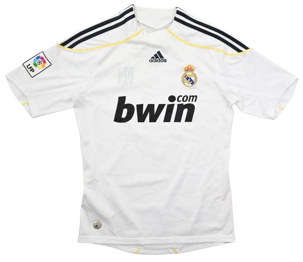 adidas Real Madrid シャツ 2010-11 Real Madrid adidas Hooded Rain Jacket - 8/10 - (L)