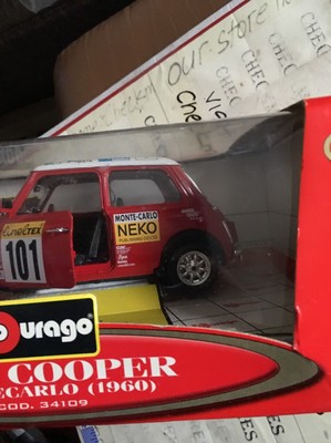 ブラーゴBburago Mini Cooper Monte Carlo